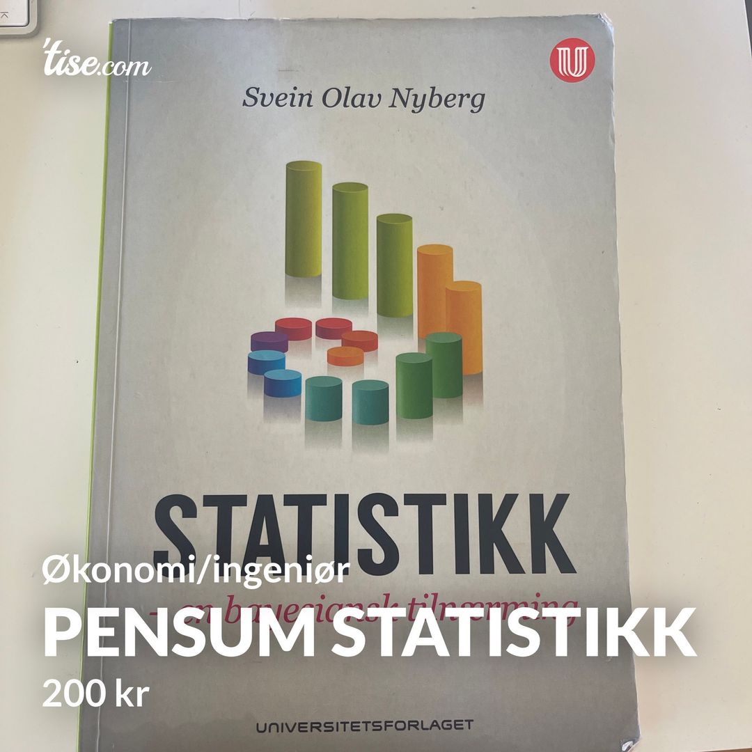 Pensum Statistikk