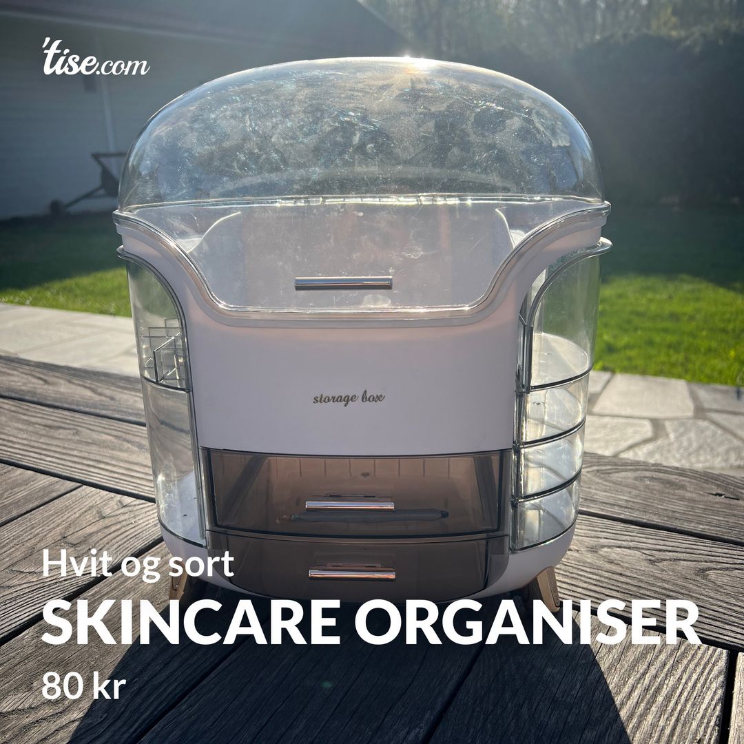 Skincare organiser