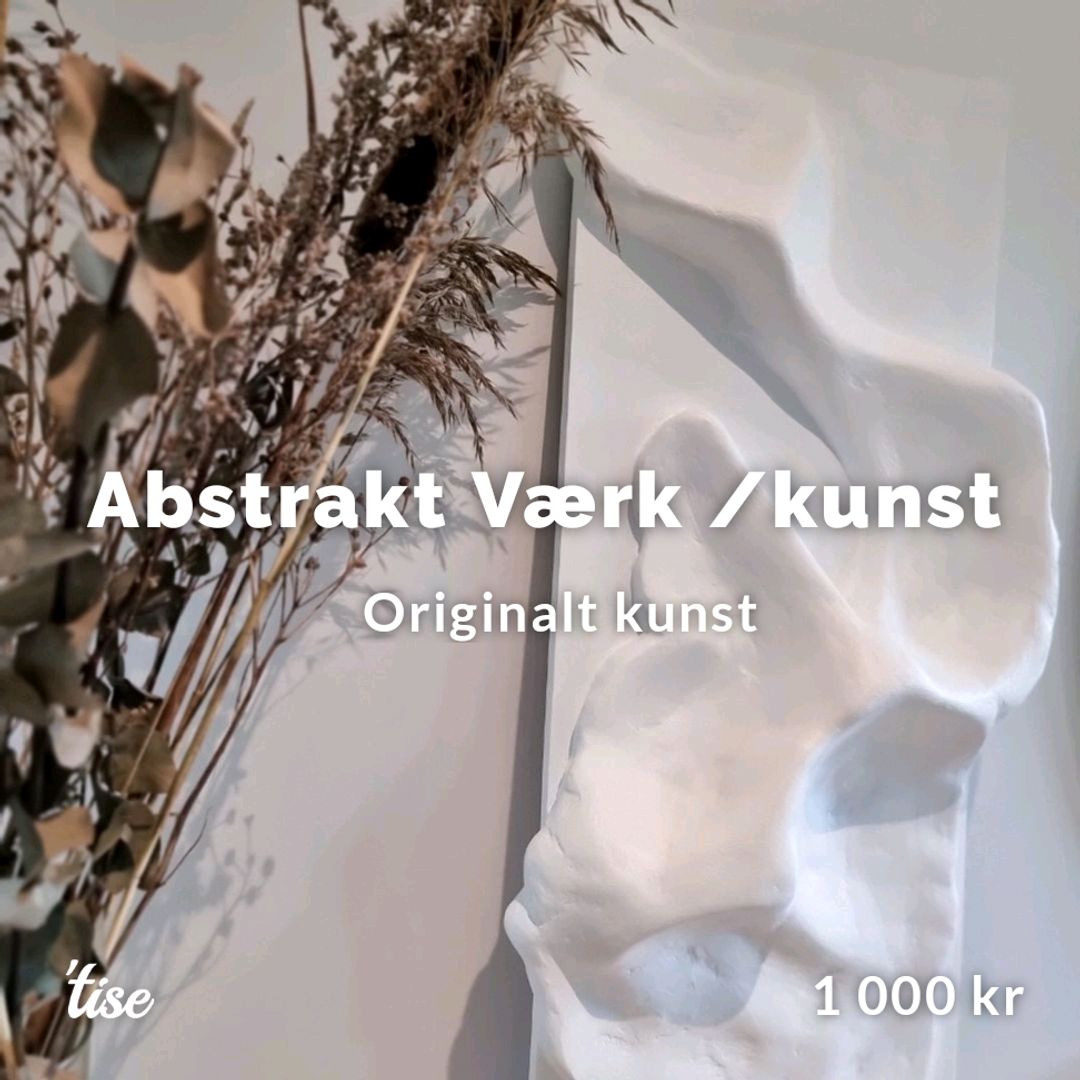 Abstrakt Værk /kunst