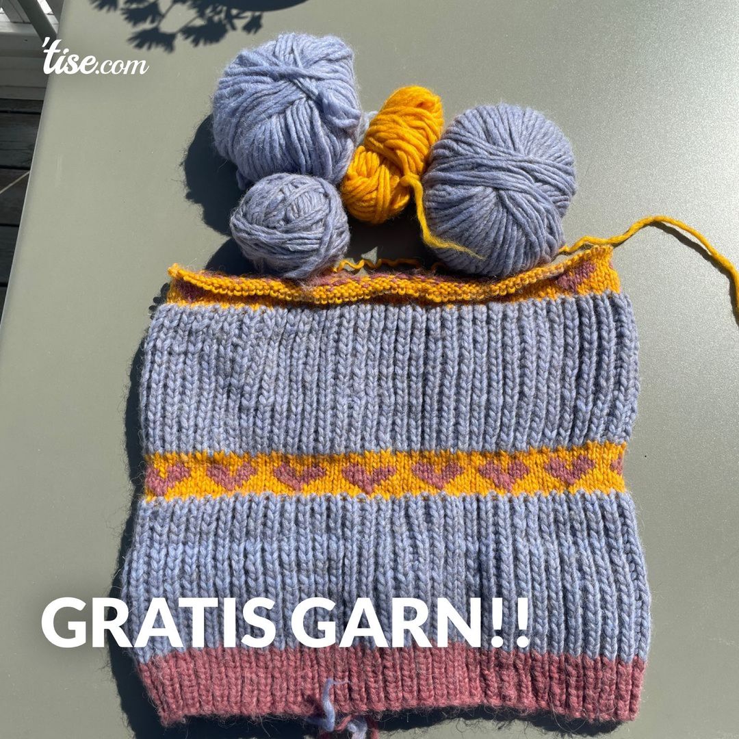 Gratis Garn!!