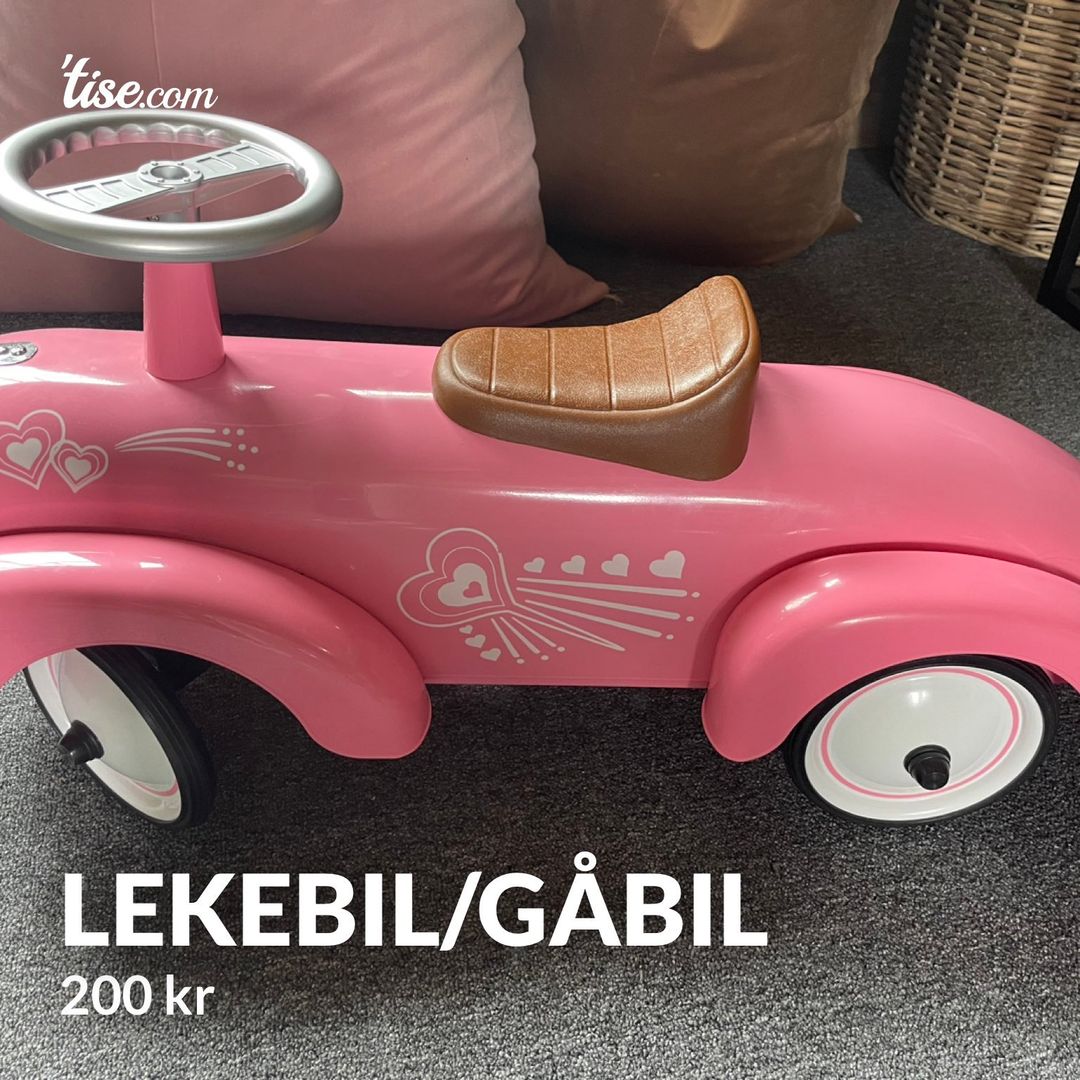 Lekebil/gåbil