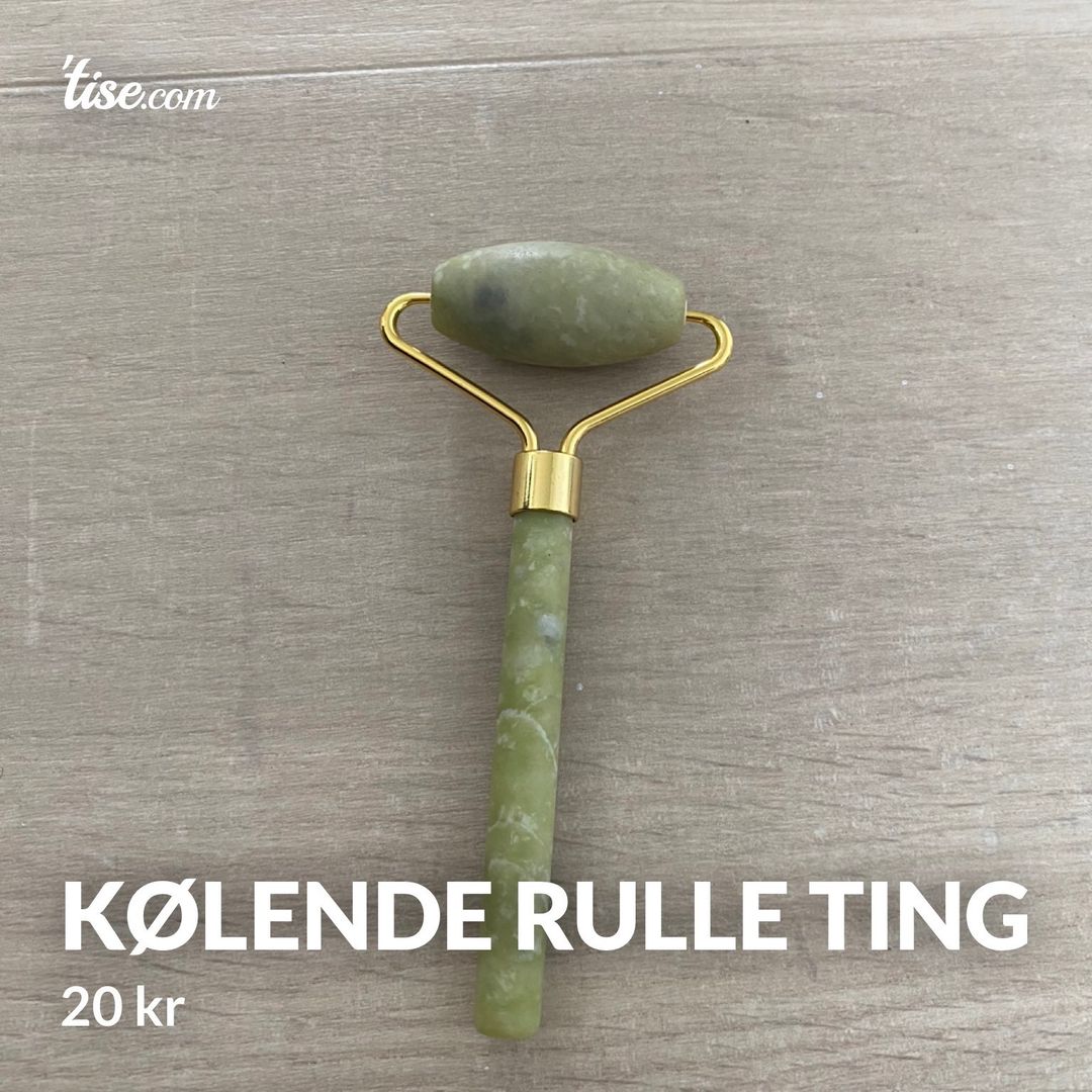 Kølende rulle ting