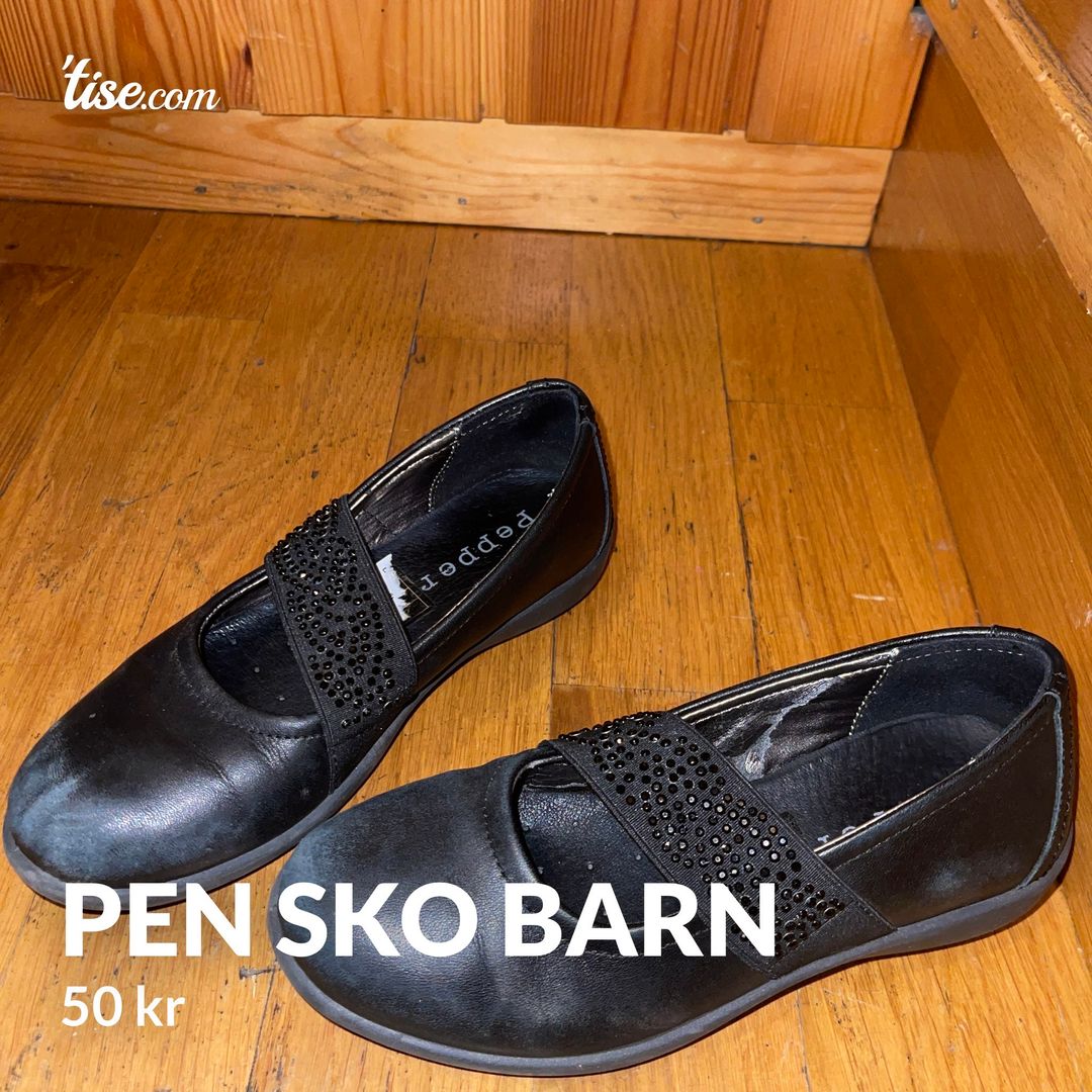 Pen sko barn