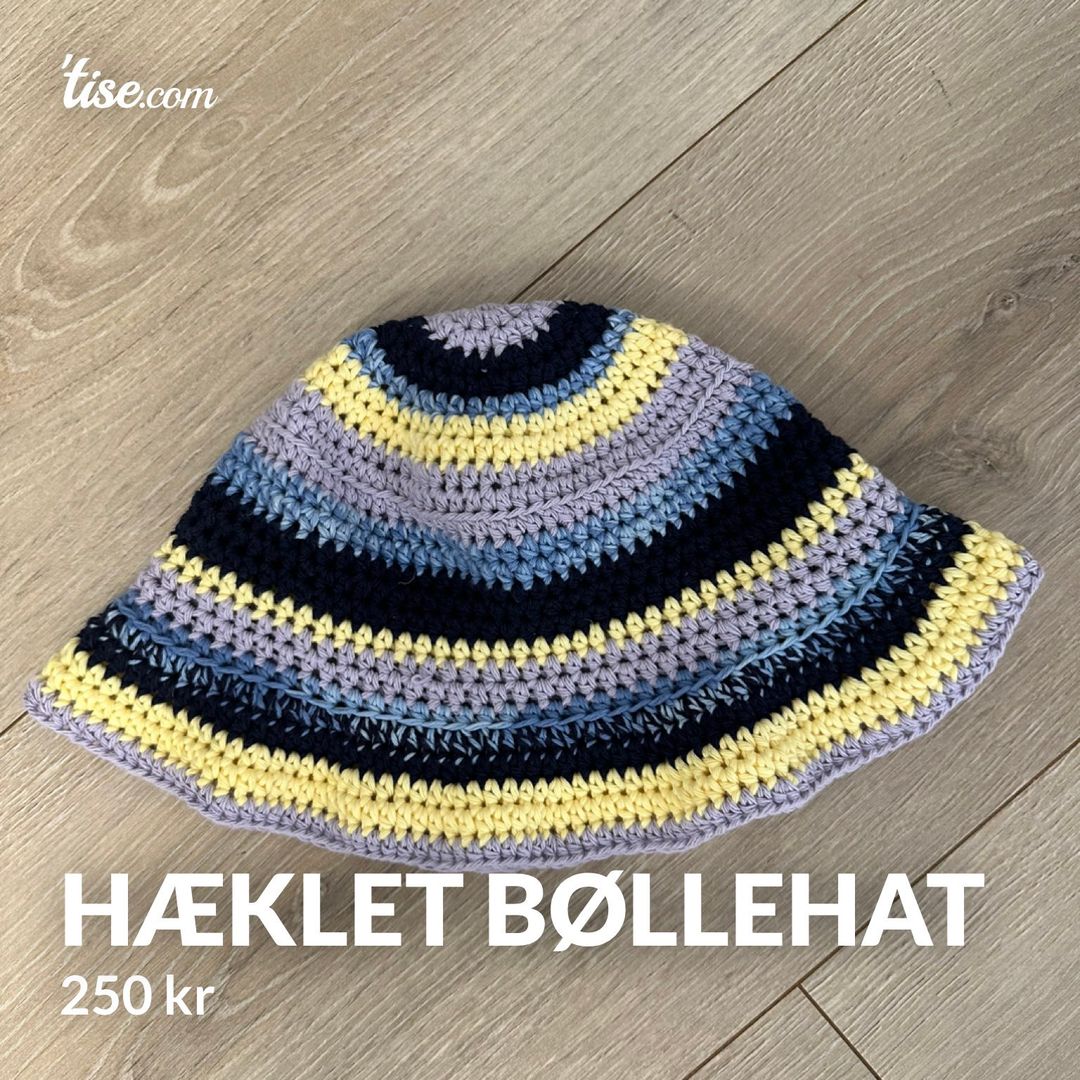 Hæklet bøllehat