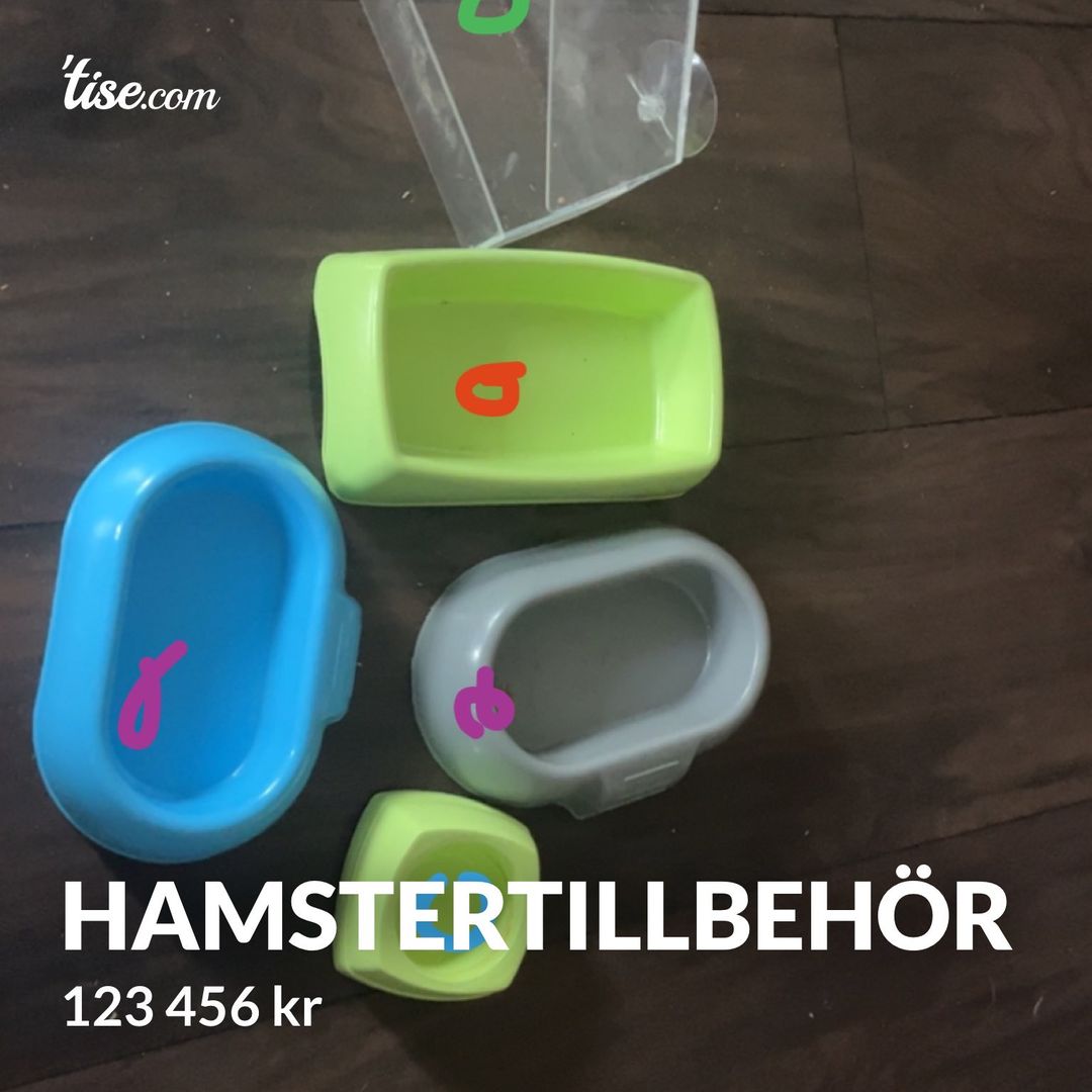 Hamstertillbehör