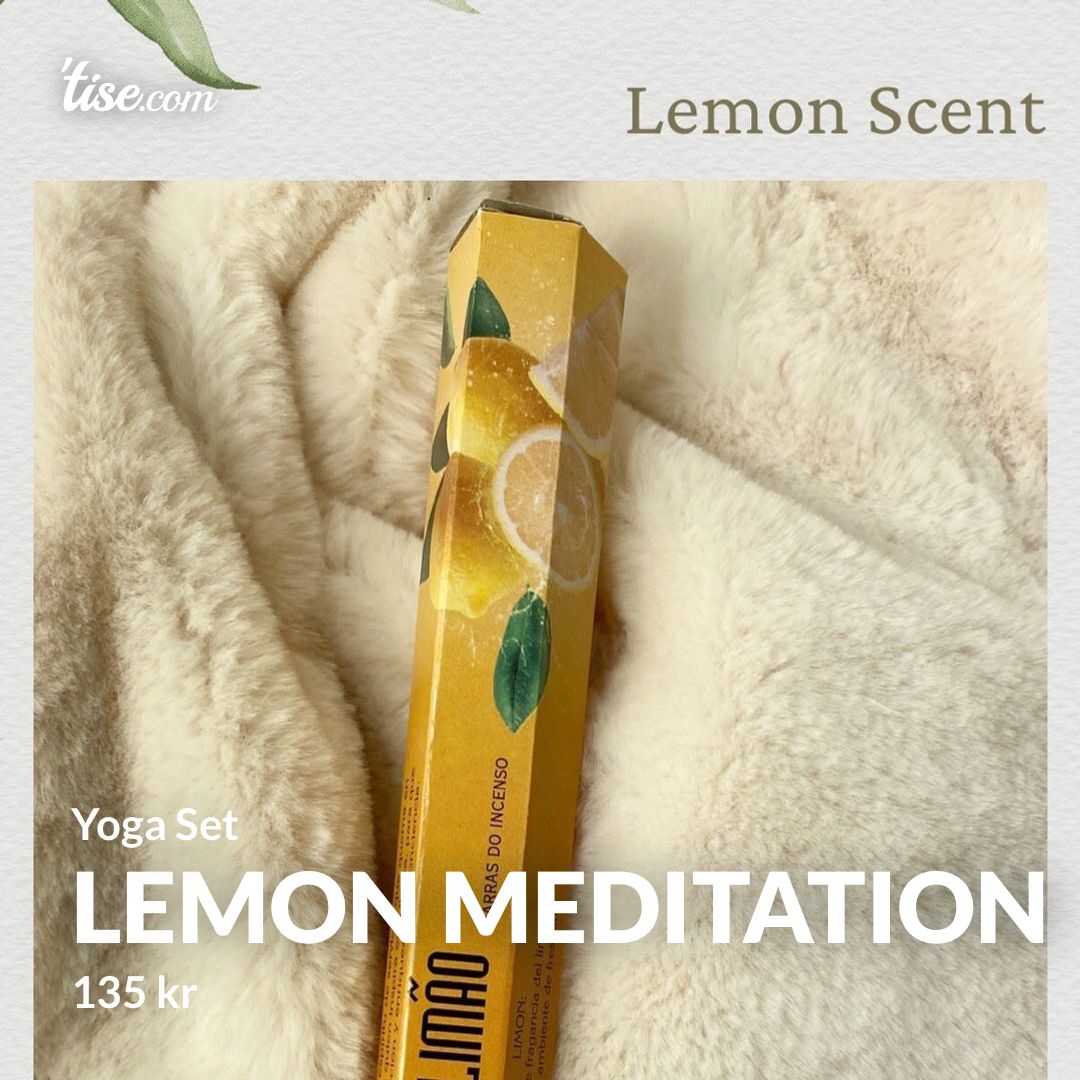 Lemon Meditation