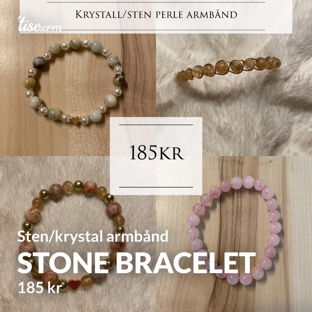 Stone bracelet