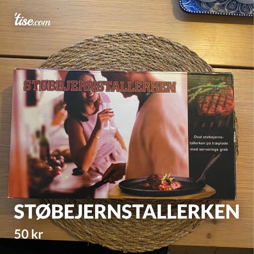 Støbejernstallerken