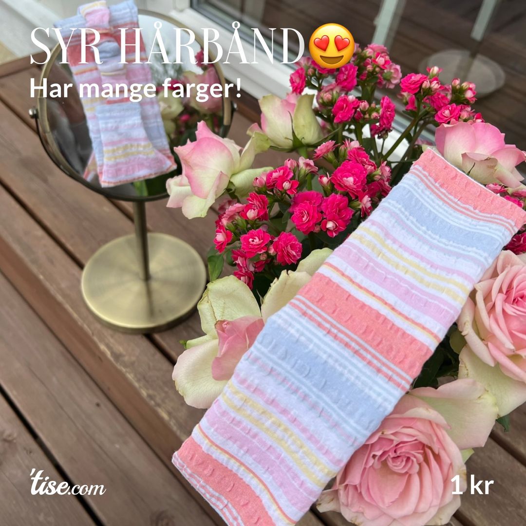 Syr hårbånd😍