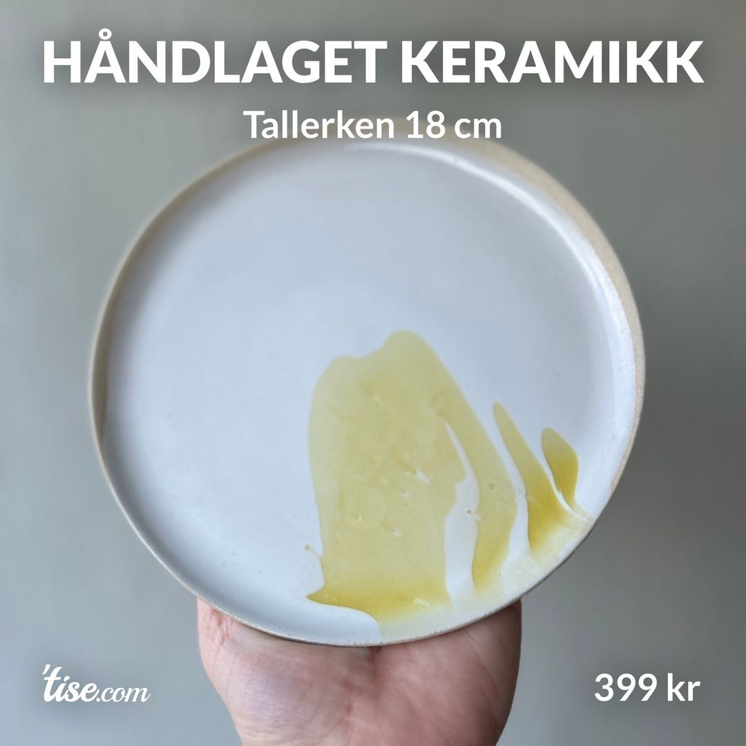 Håndlaget keramikk