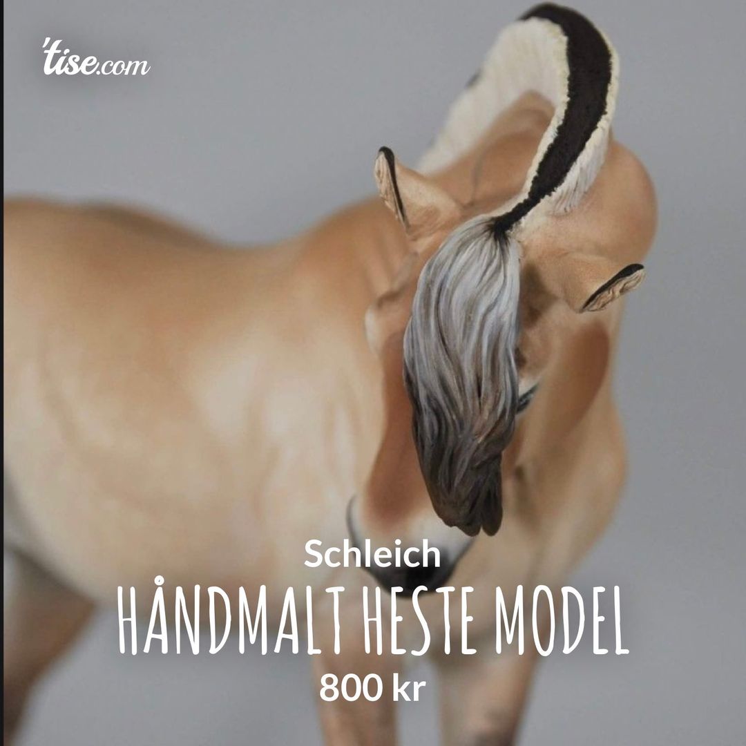 Håndmalt Heste Model