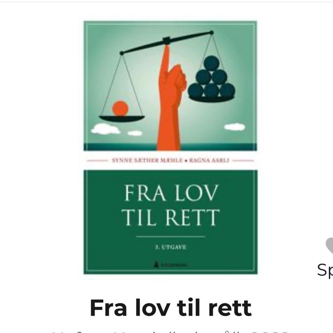 Fra lov til rett