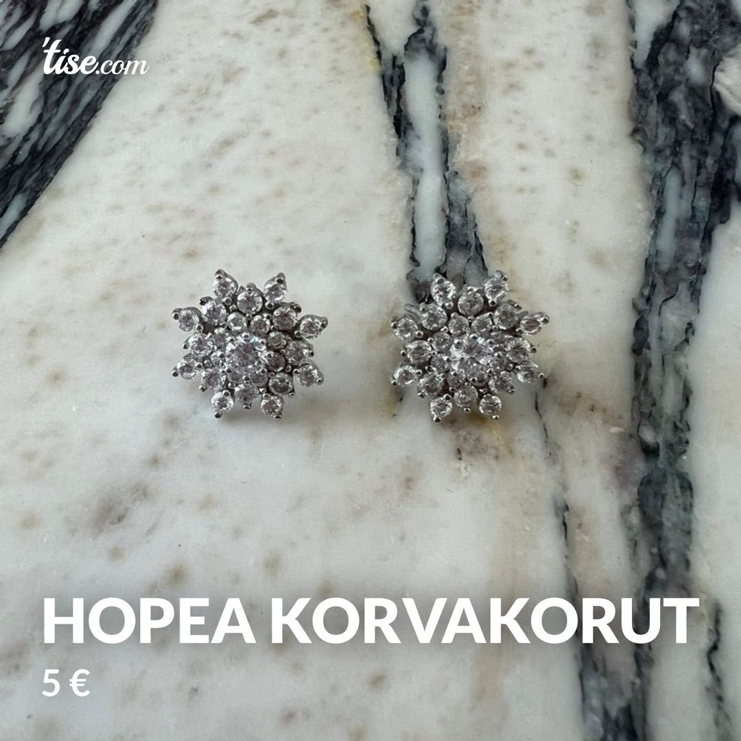 Hopea korvakorut