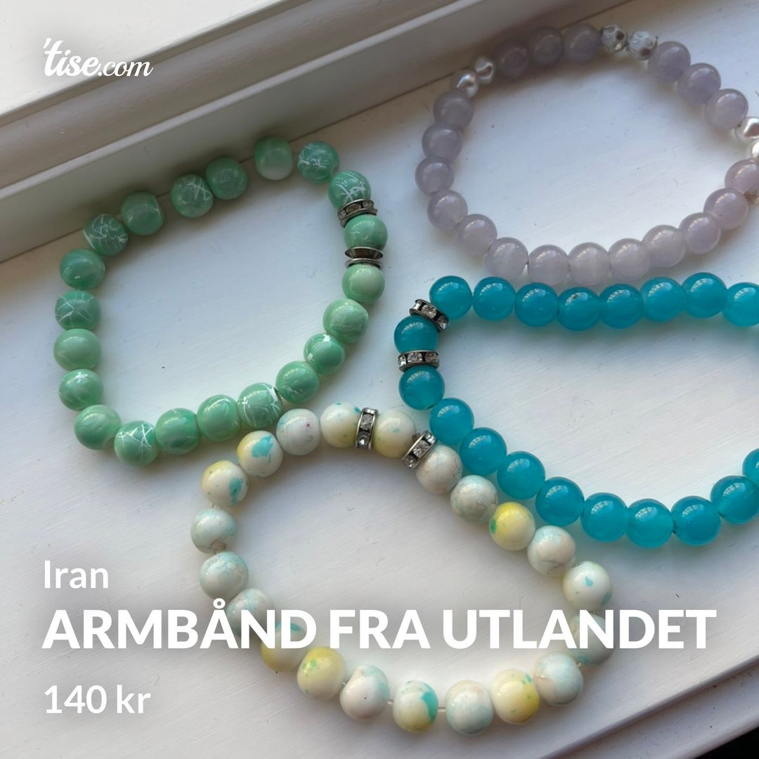 Armbånd fra utlandet