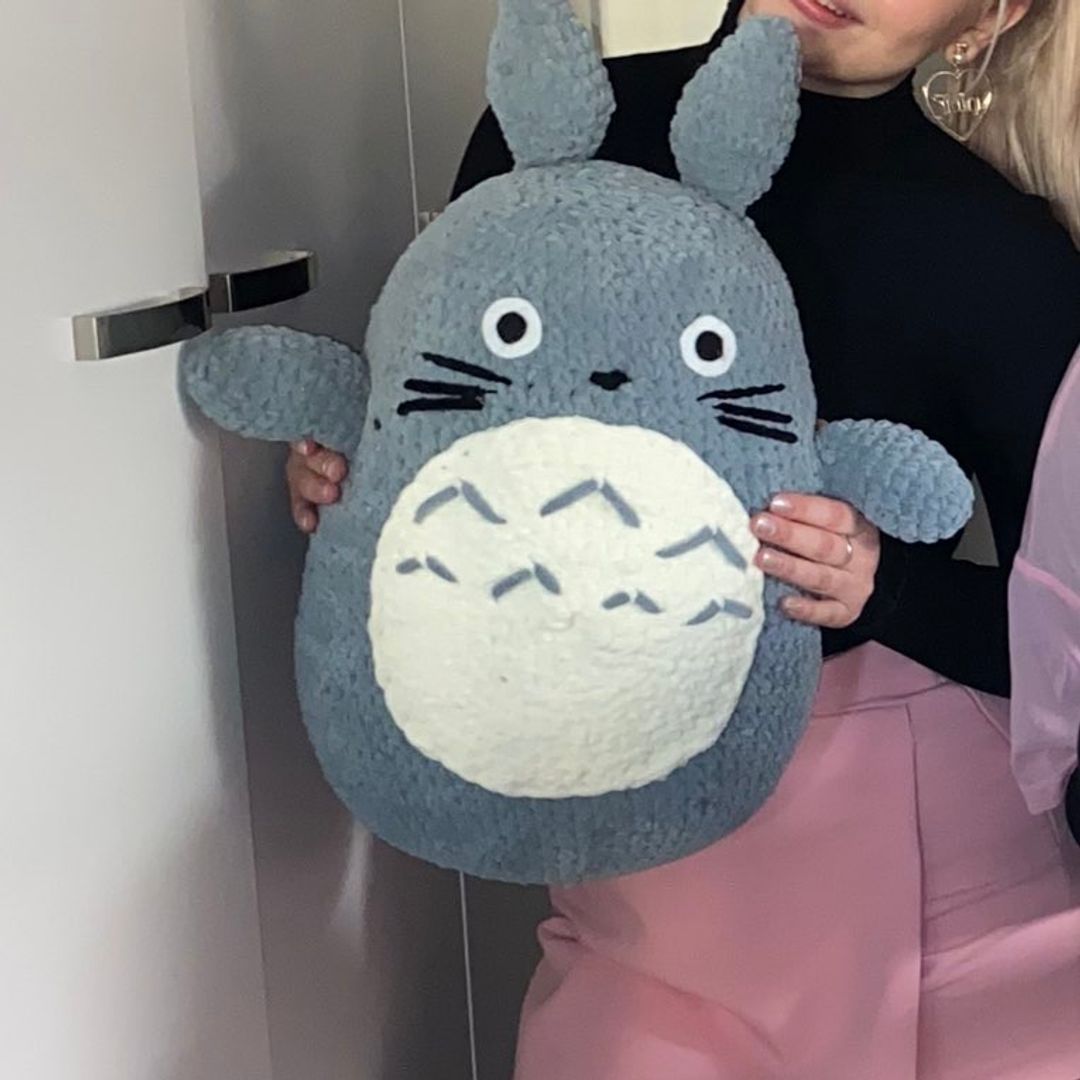 Totoro plushie