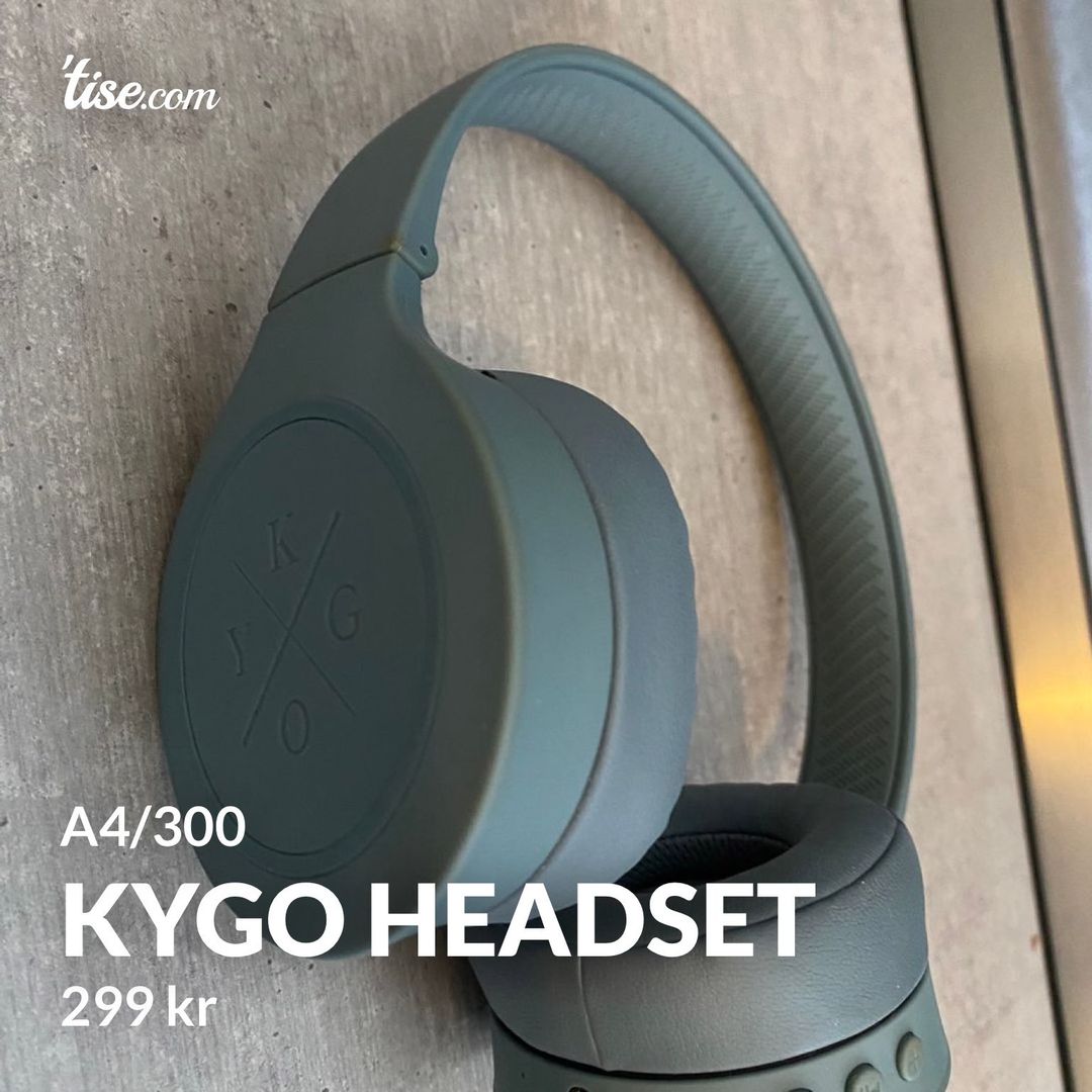 Kygo headset