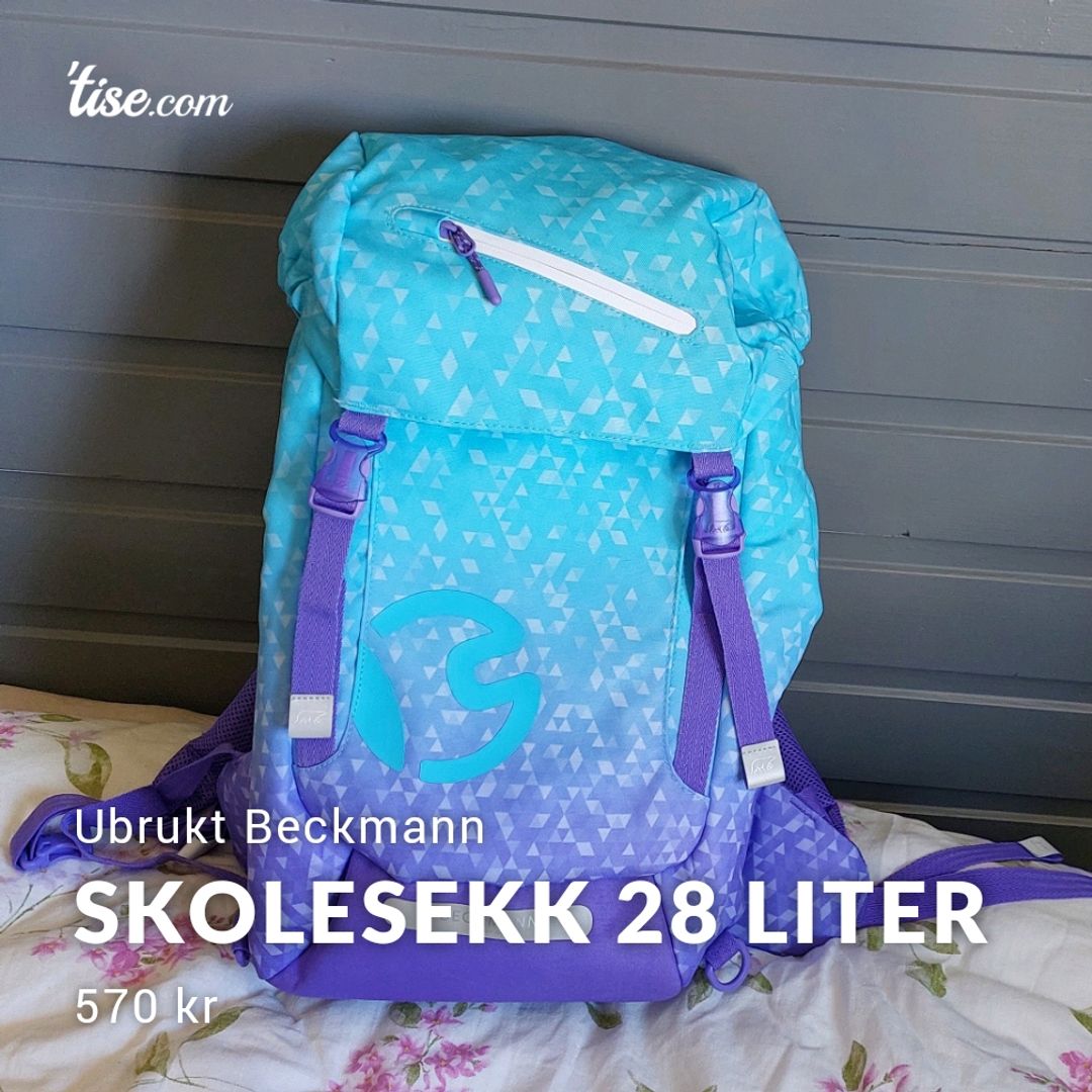 Skolesekk 28 Liter