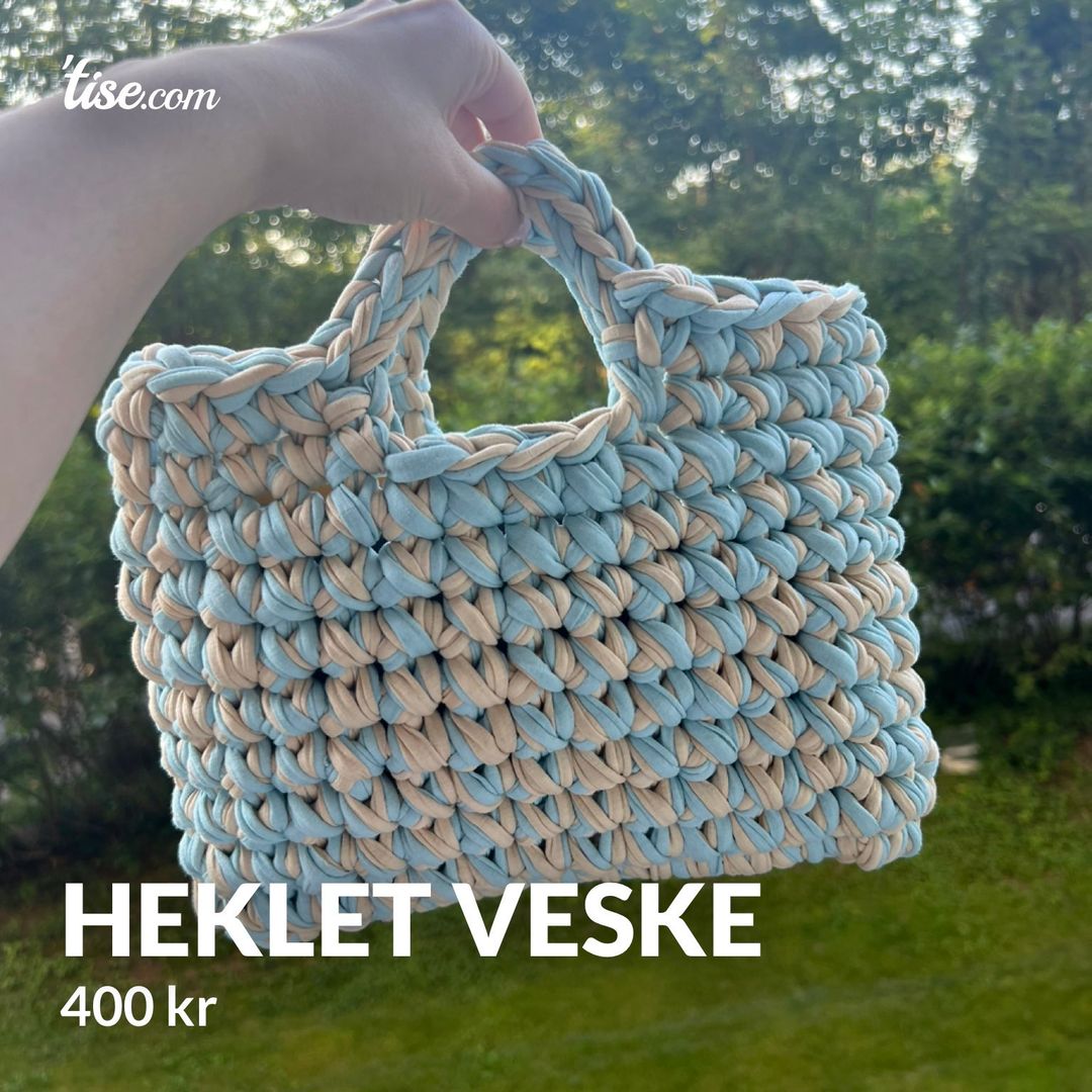 Heklet veske