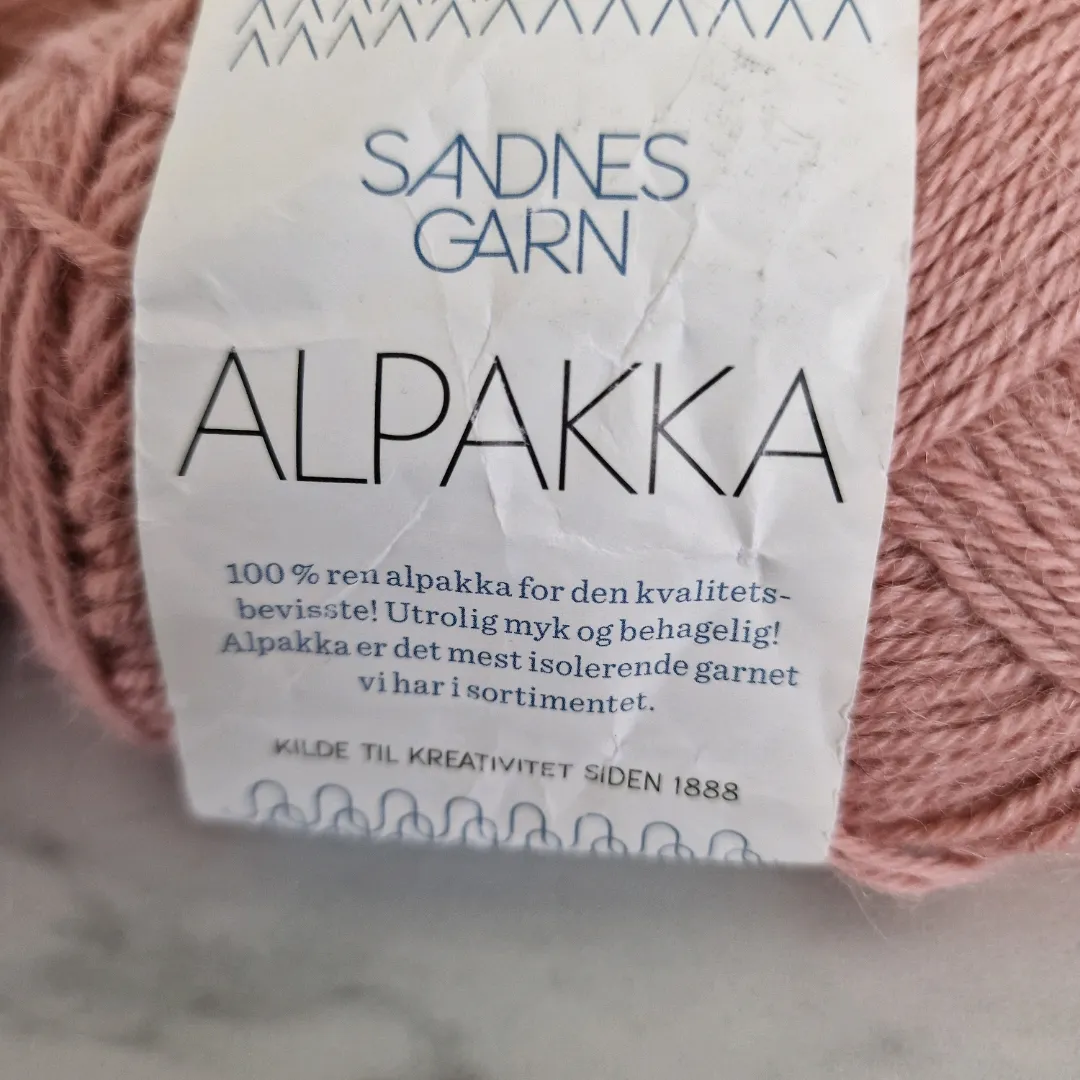 Sandnes garn:Alpakka