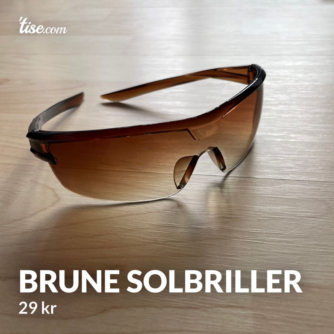 Brune solbriller