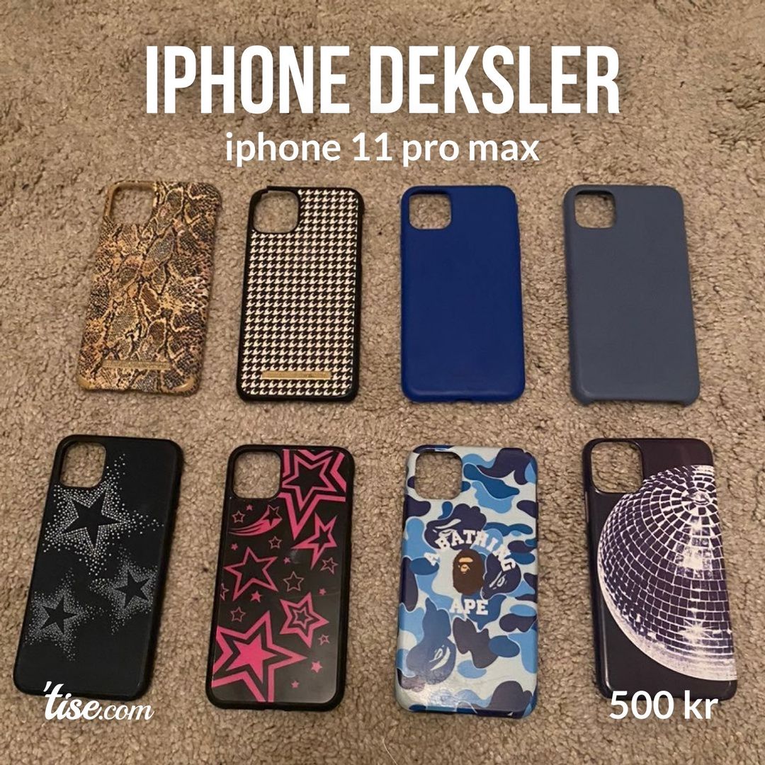 iphone deksler