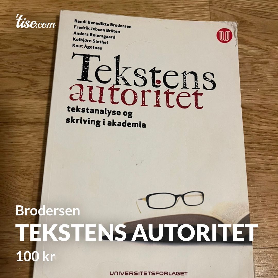 Tekstens autoritet