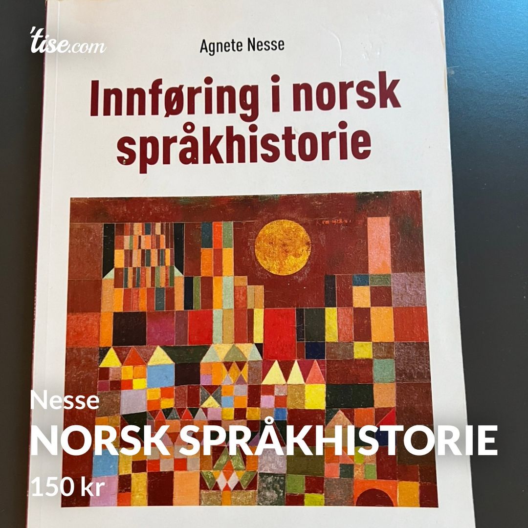 Norsk språkhistorie