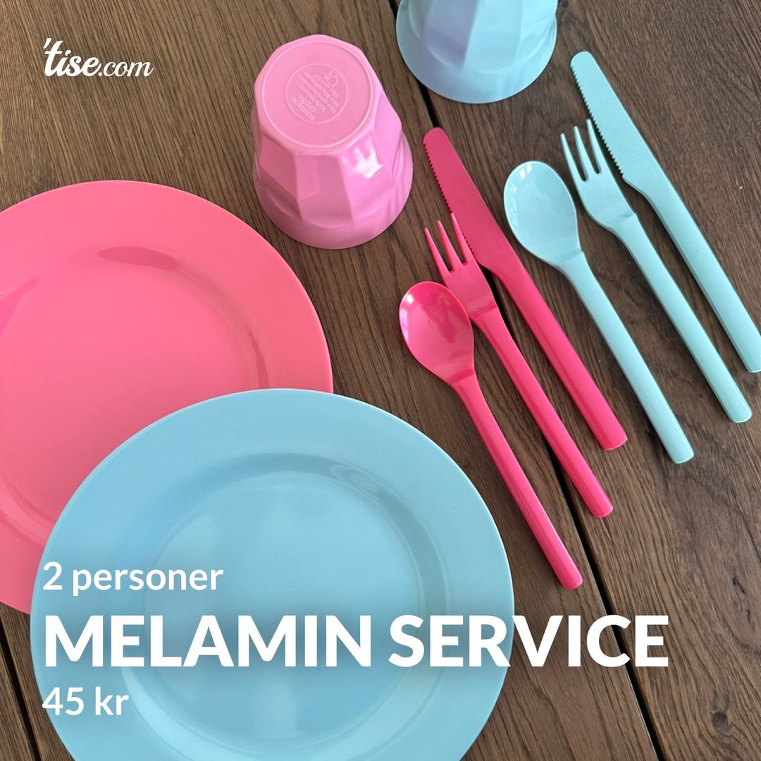 Melamin service