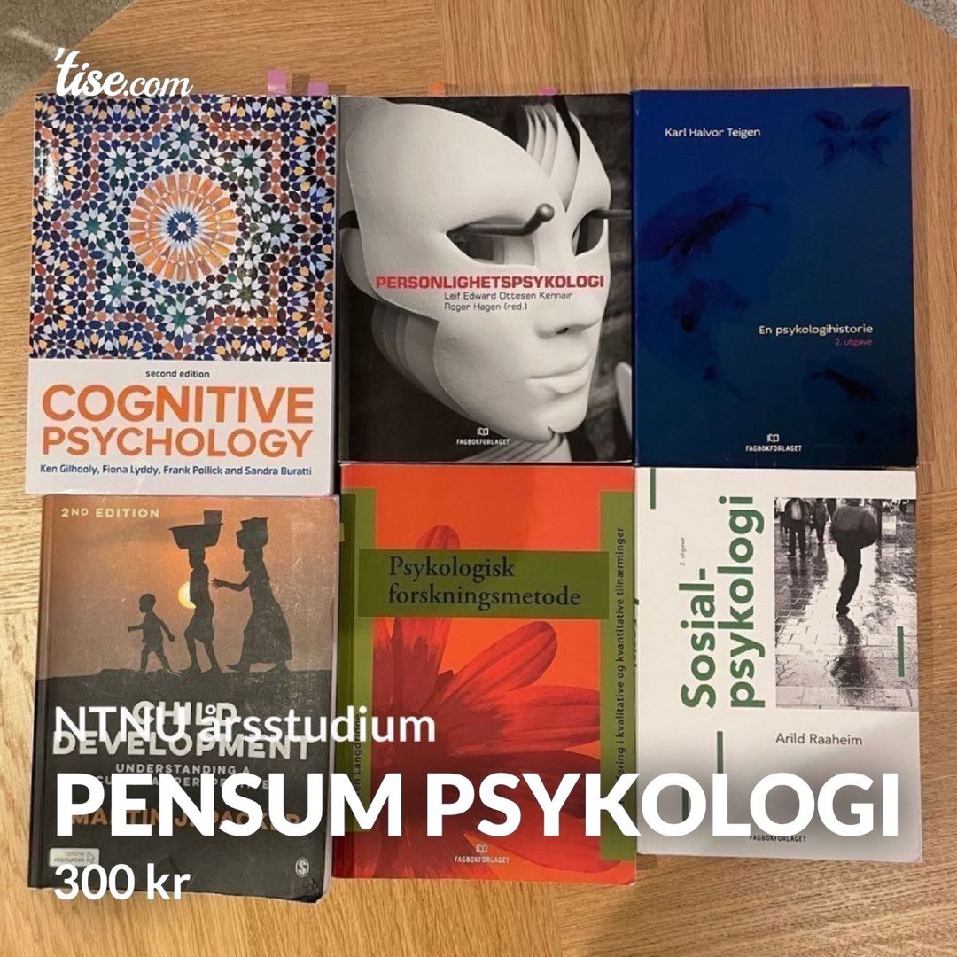 Pensum psykologi