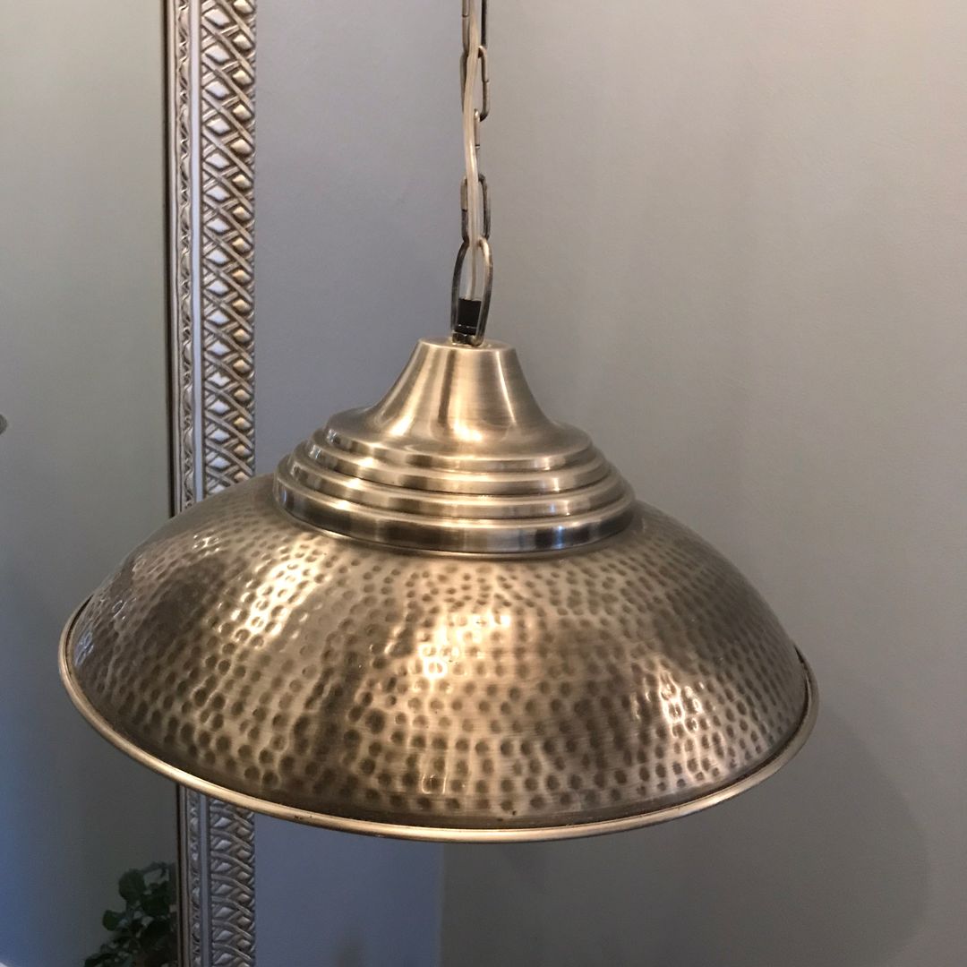 Taklampe stål