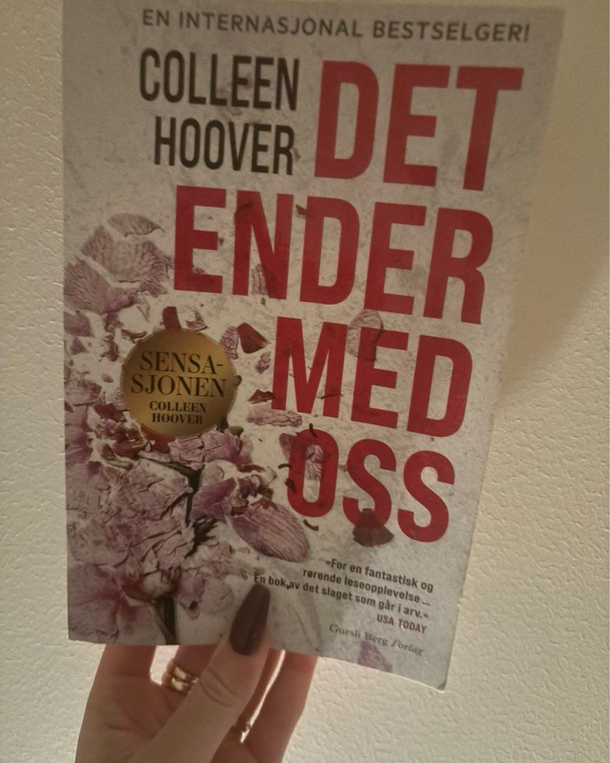 Det ender med oss