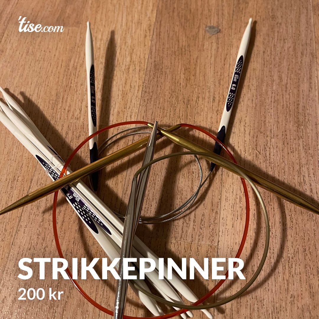 Strikkepinner