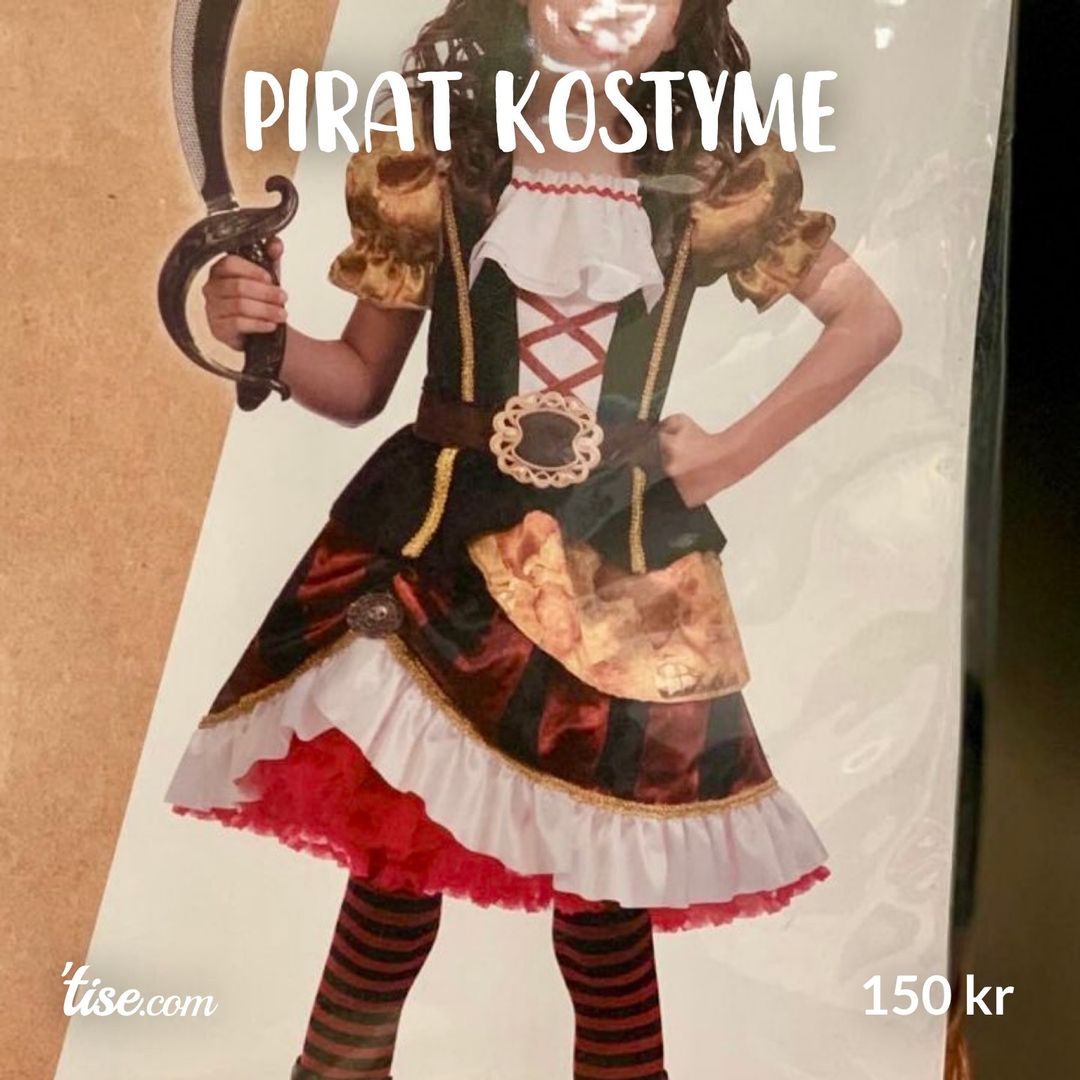 Pirat kostyme