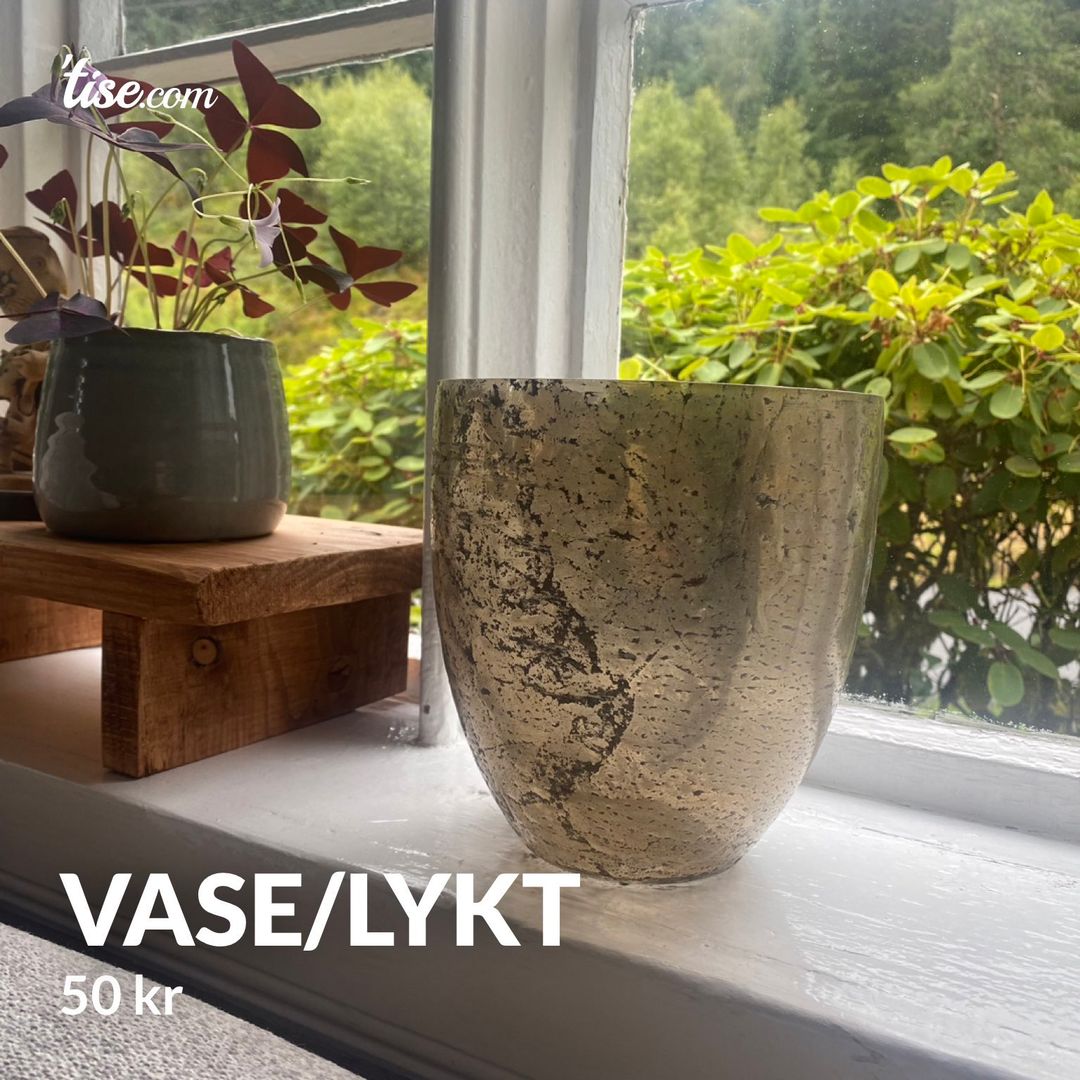 Vase/lykt