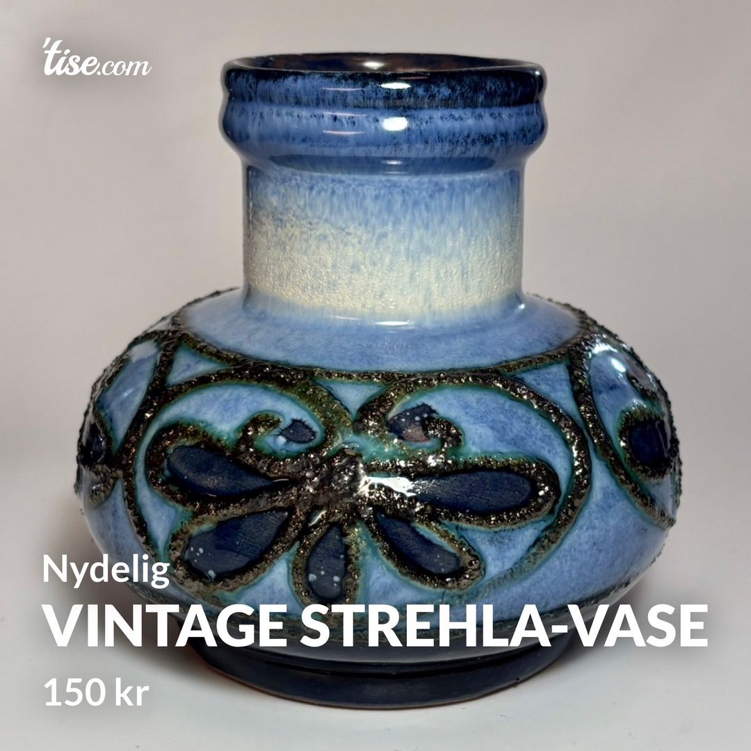 vintage Strehla-vase