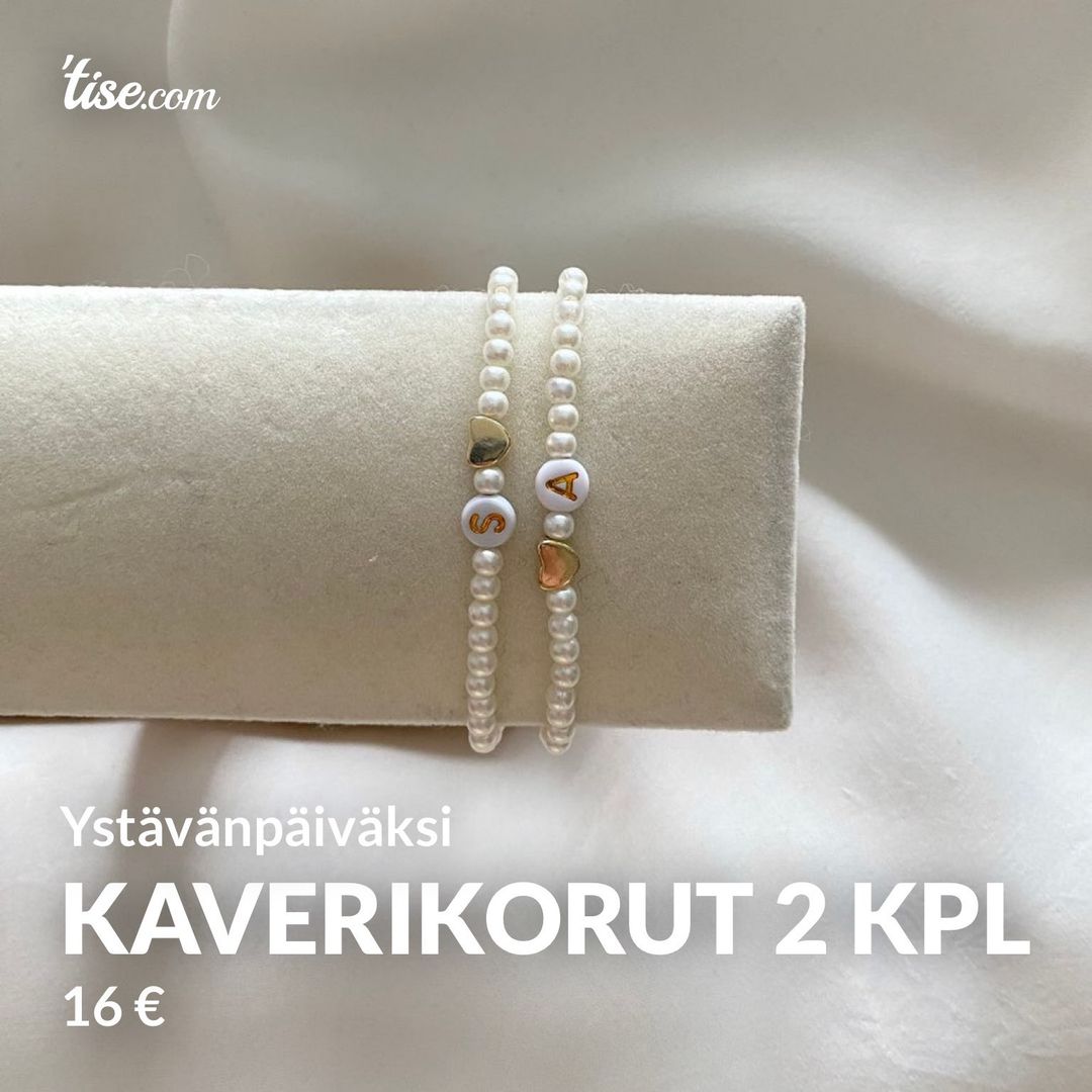 Kaverikorut 2 kpl