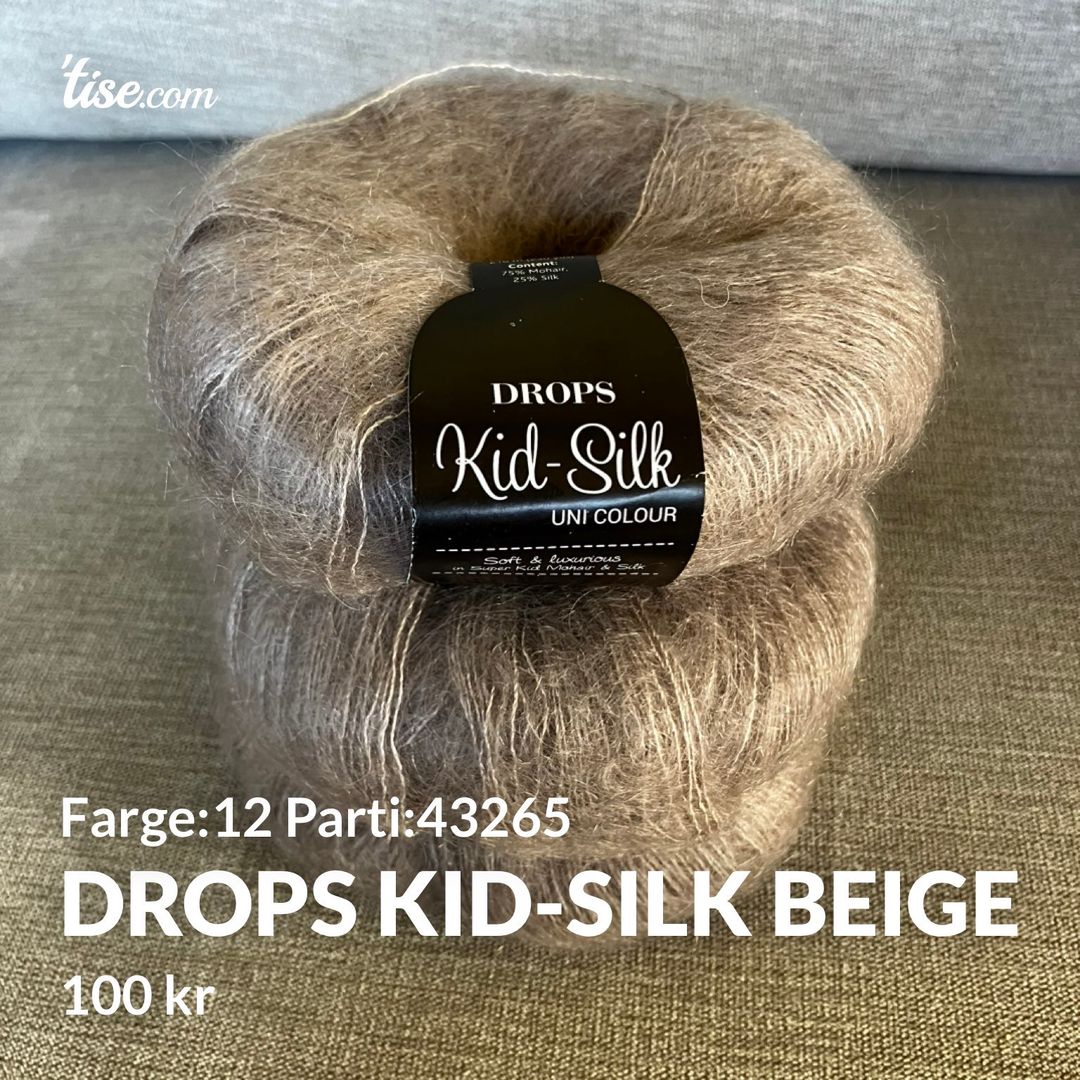 Drops Kid-Silk Beige