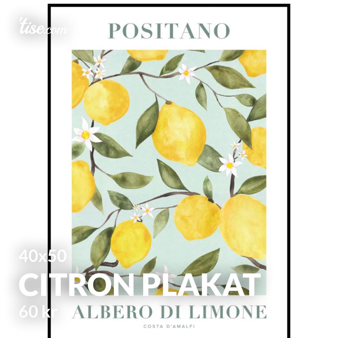 Citron plakat