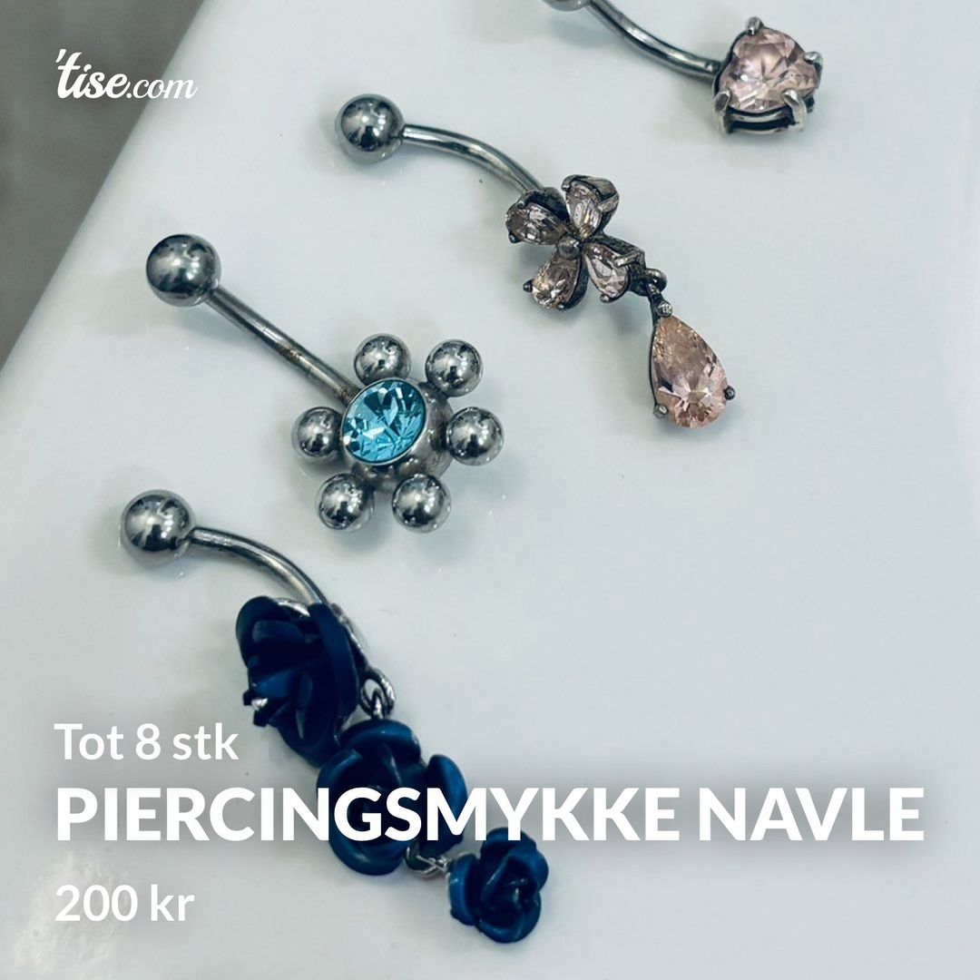 Piercingsmykke navle