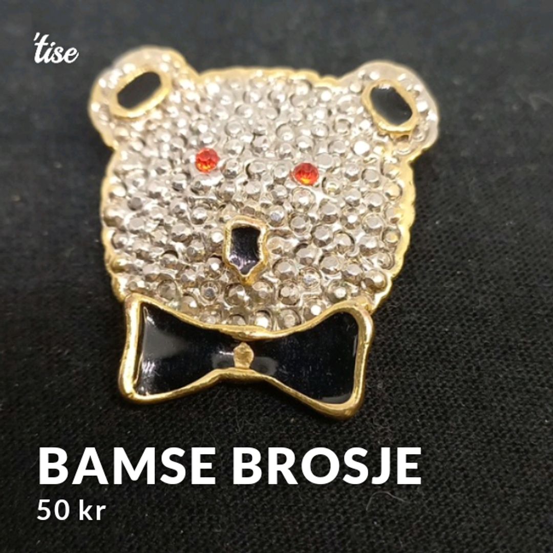 Bamse Brosje