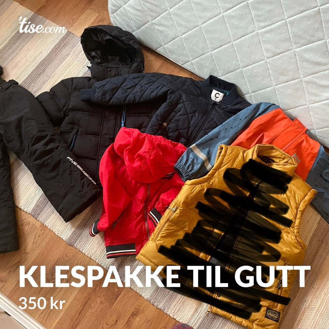 Klespakke til gutt