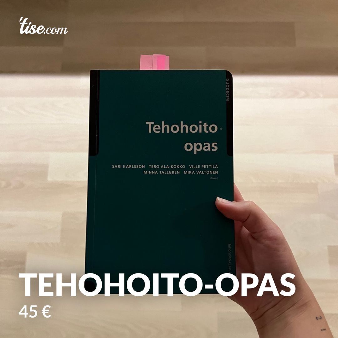 Tehohoito-opas