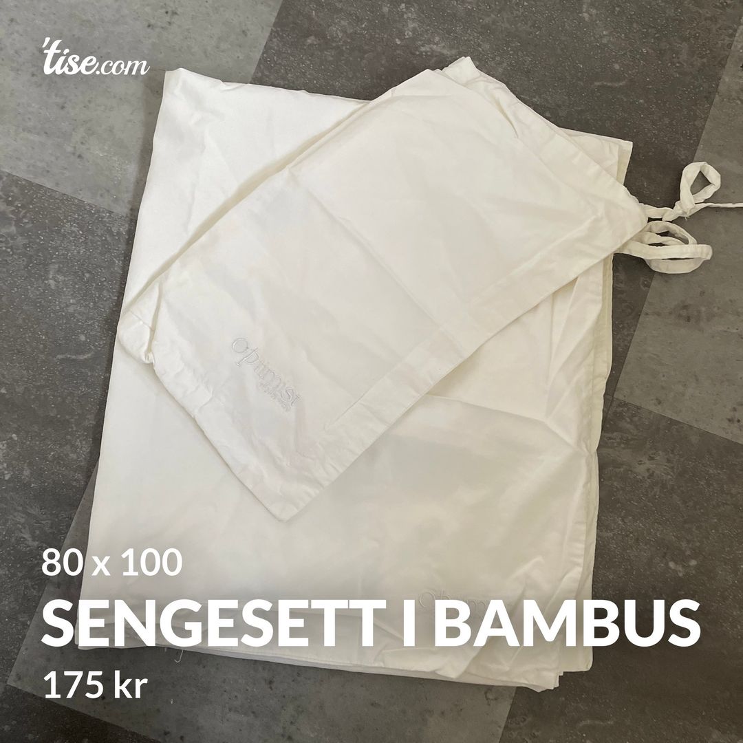 Sengesett i bambus