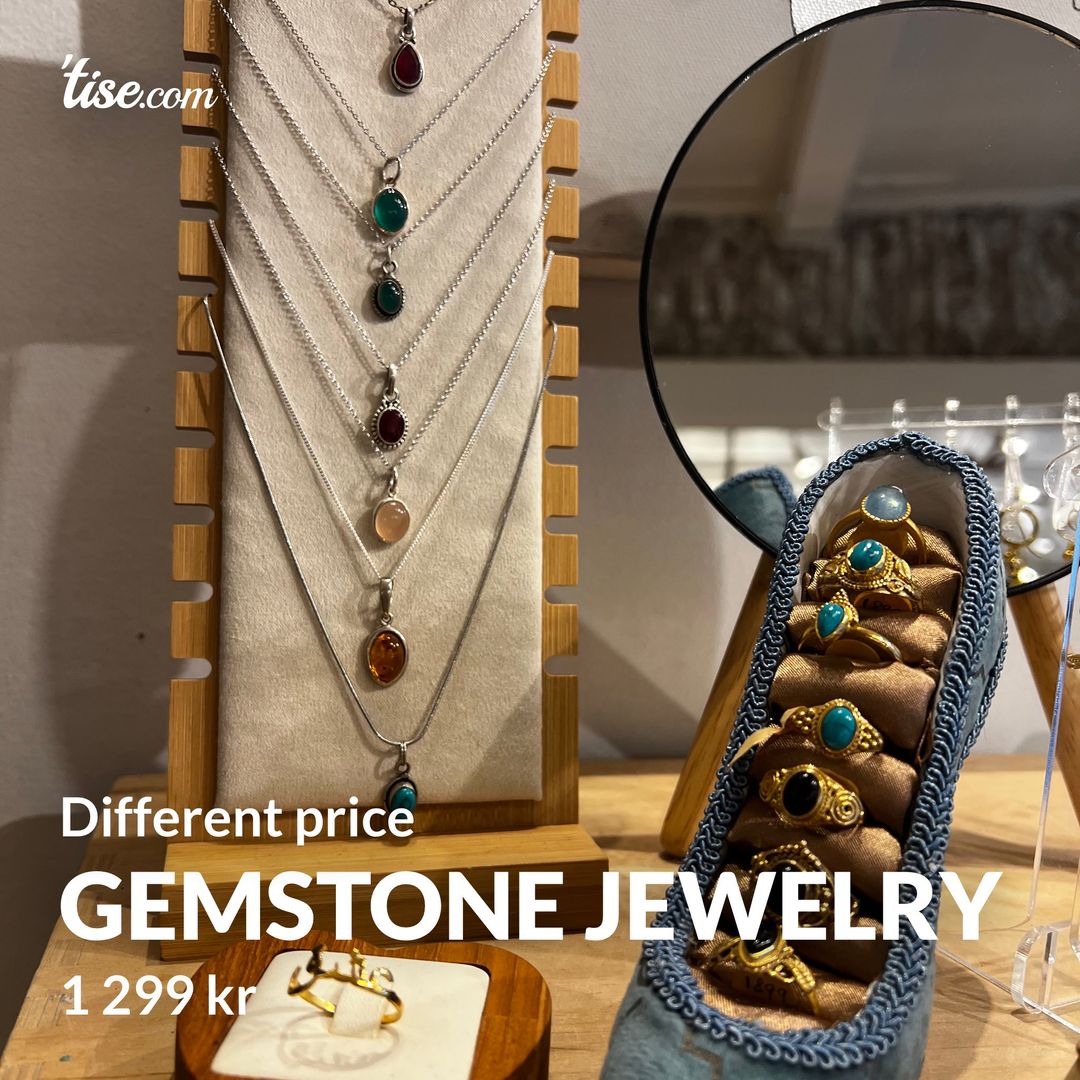 Gemstone jewelry