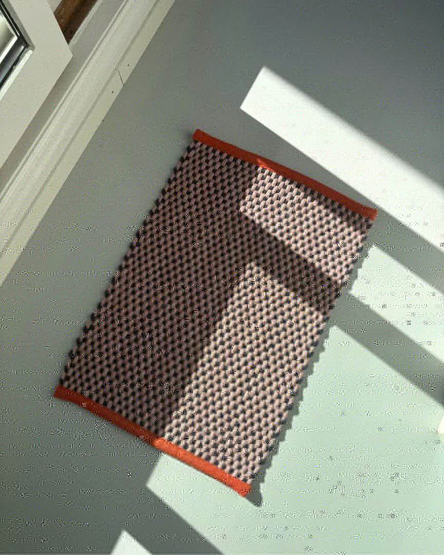 Hay door mat