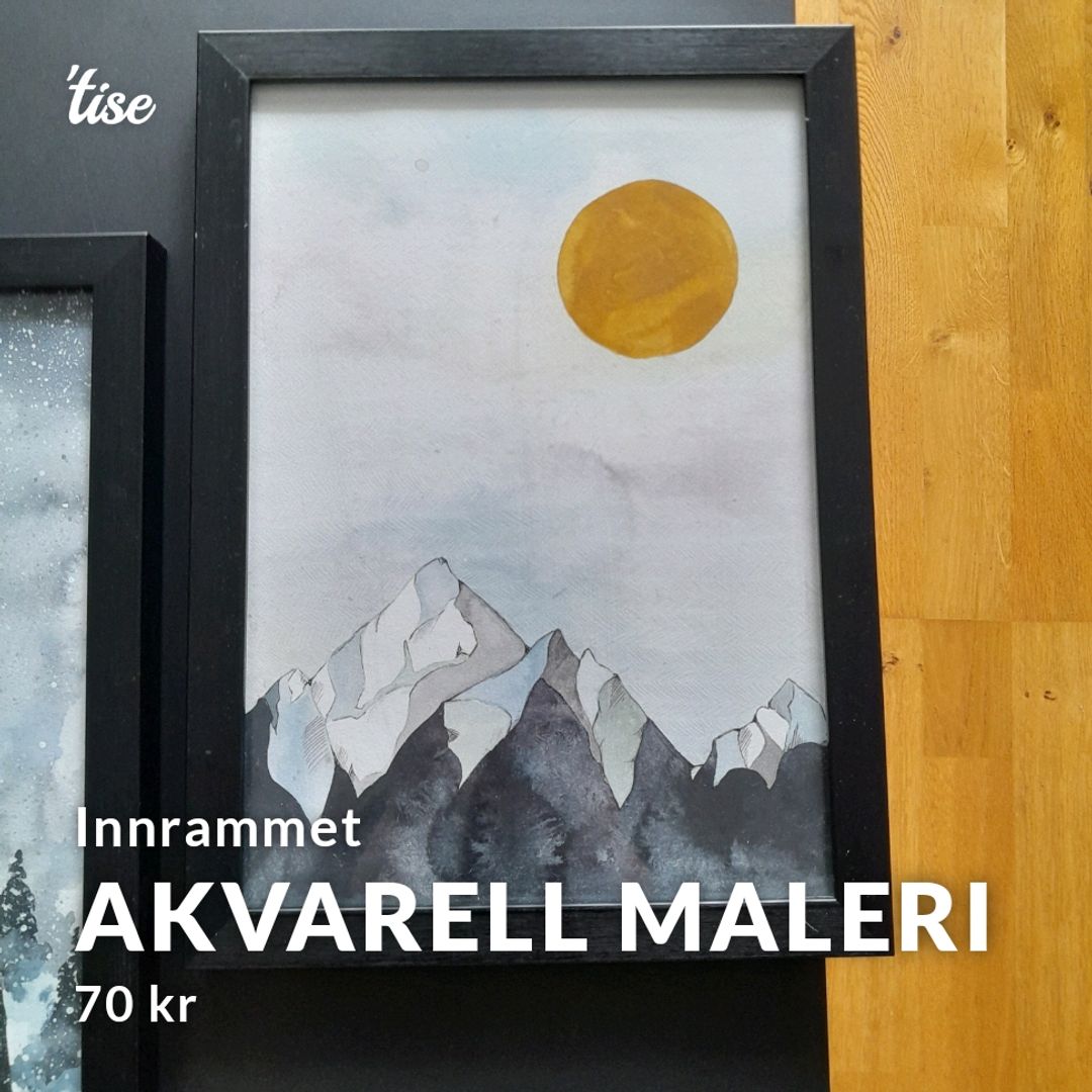 Akvarell Maleri