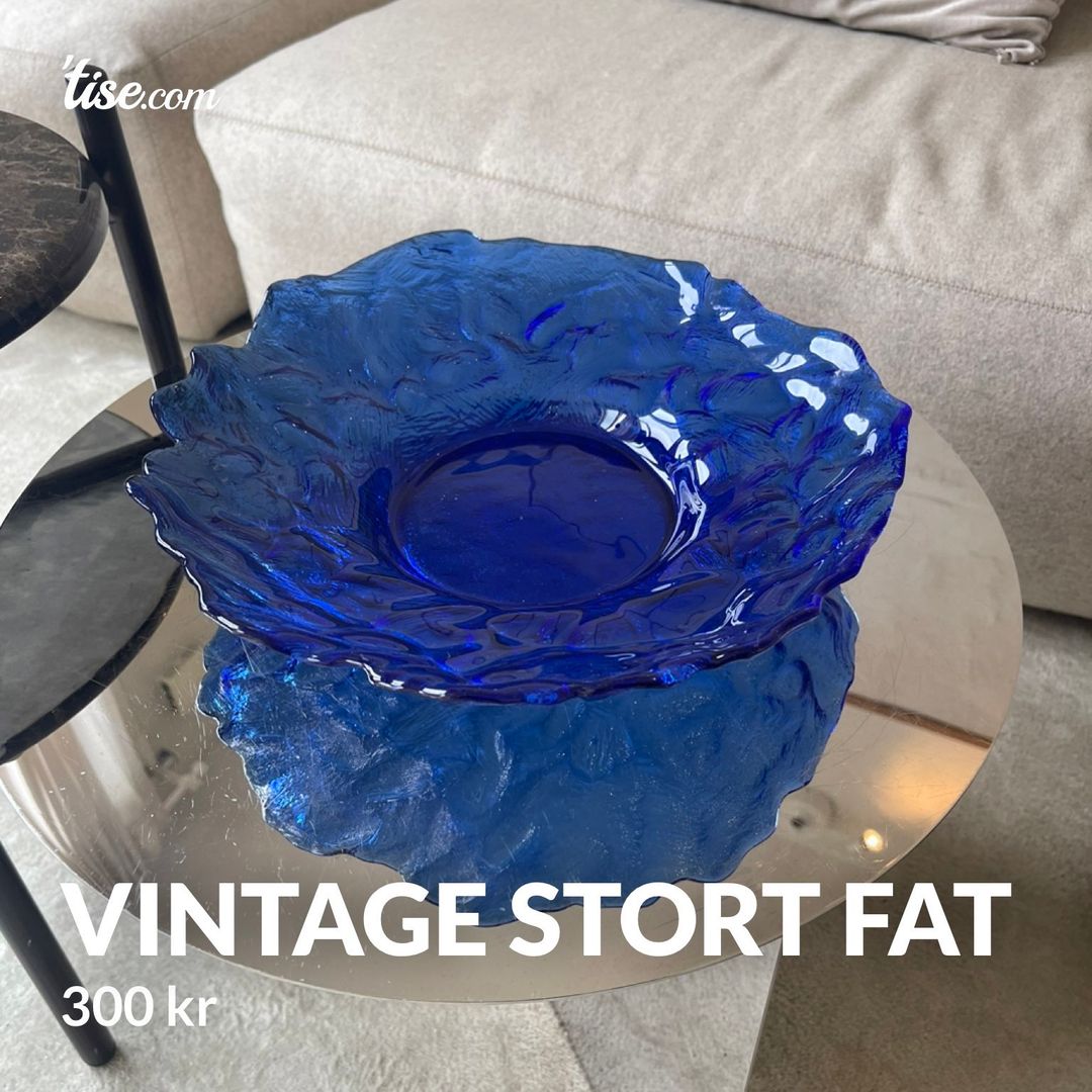 Vintage stort fat