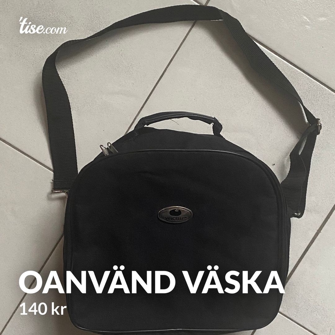 Oanvänd väska