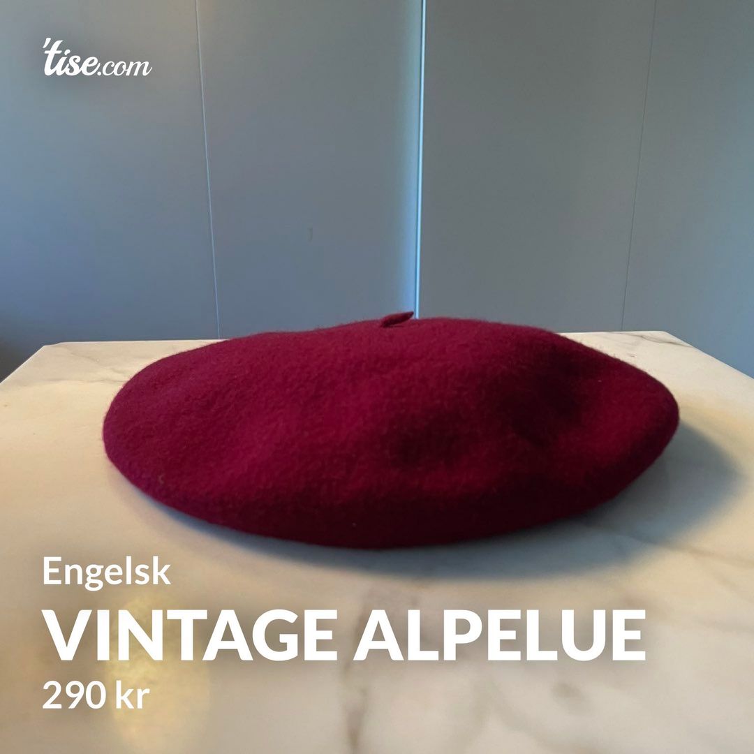 Vintage alpelue