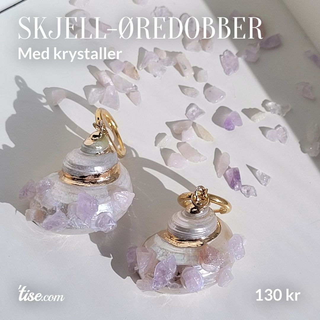 Skjell-øredobber